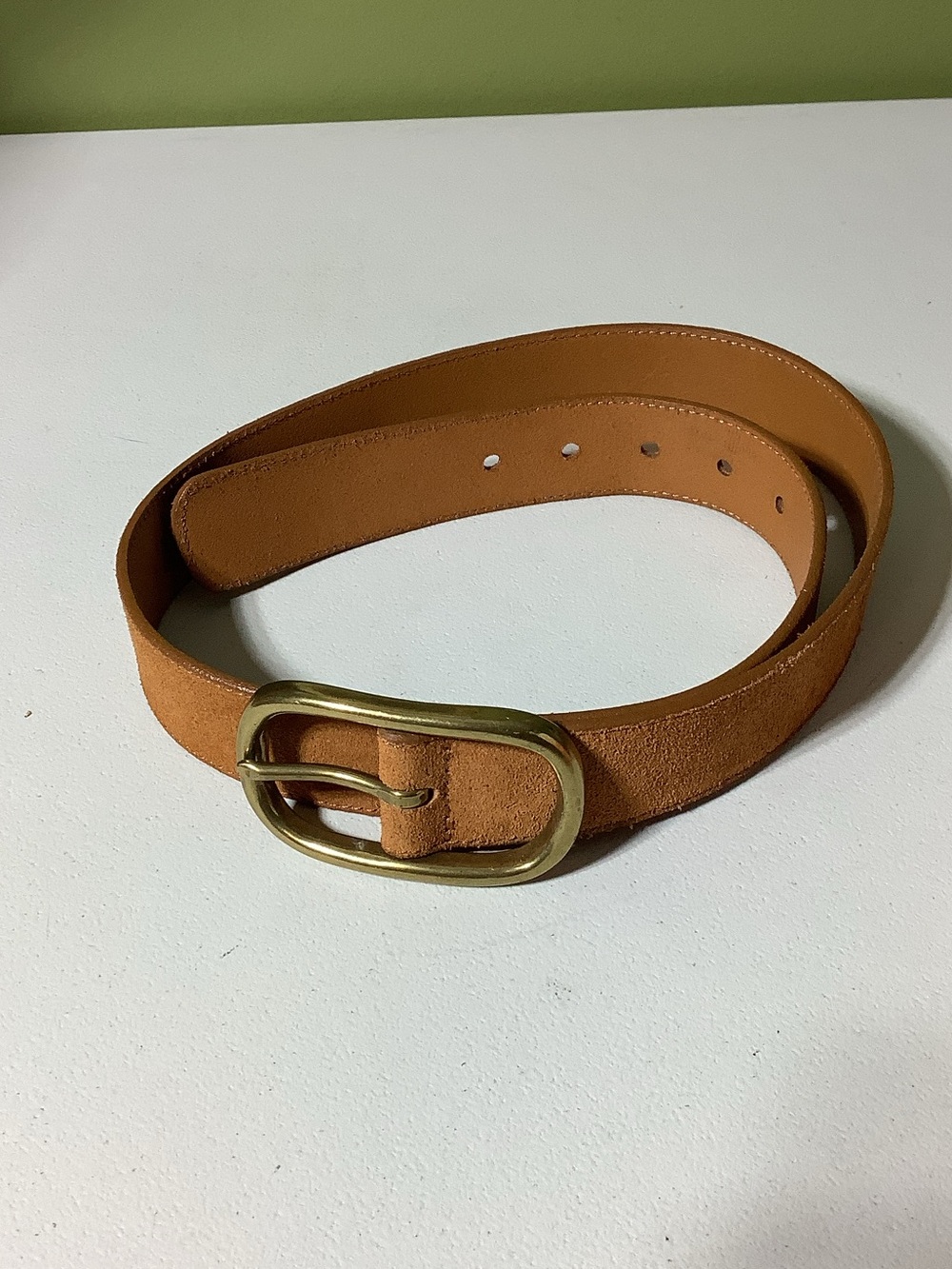 Gap genuine leather “rough cowhide” belt, size 34